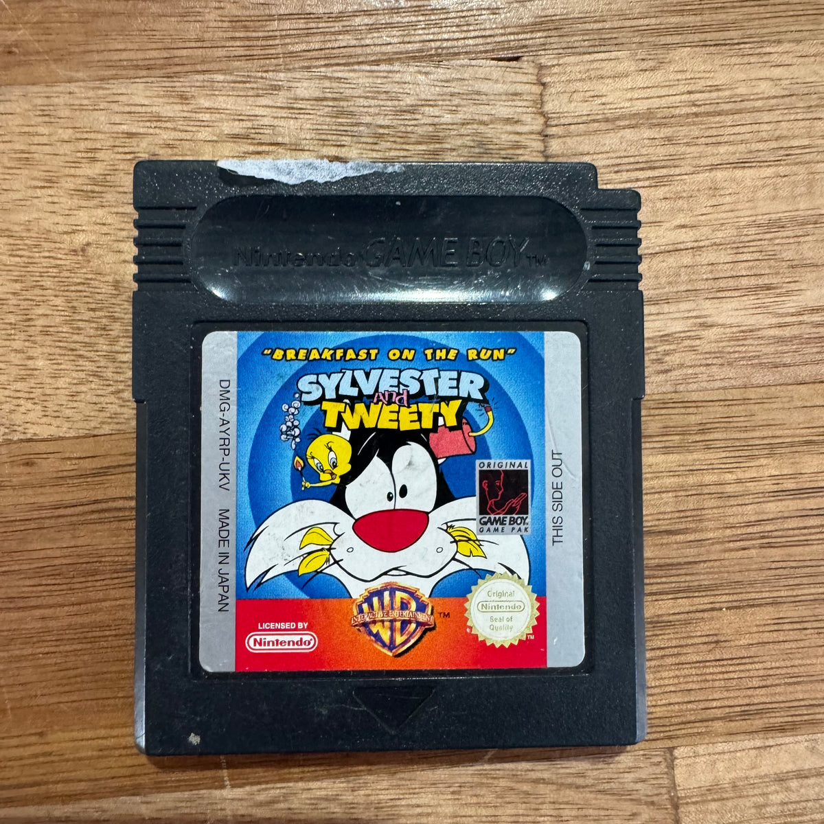 Breakfast on the run - Sylvester & Tweety Gameboy Game Cartirdge ...